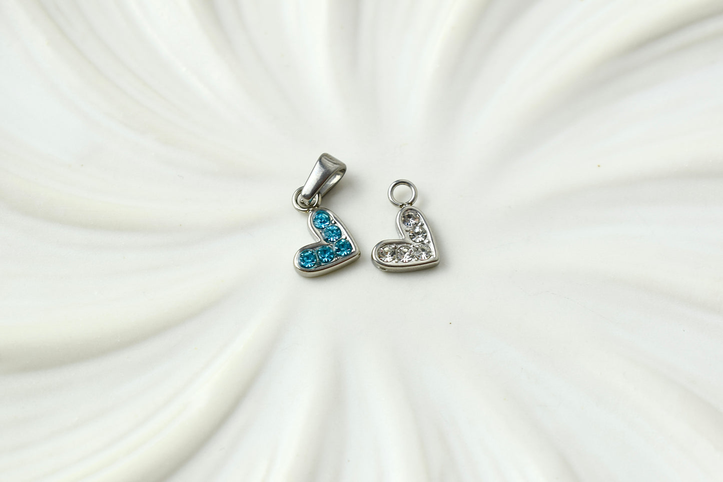 Silver Sparkle Heart