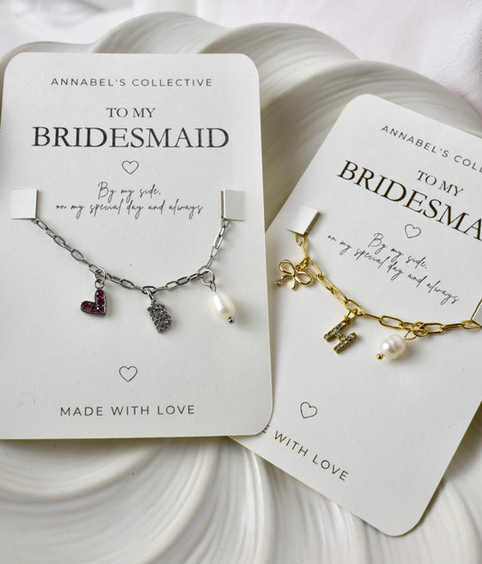 By My Side Bridesmaid Bracelet | Bridesmaid Gift