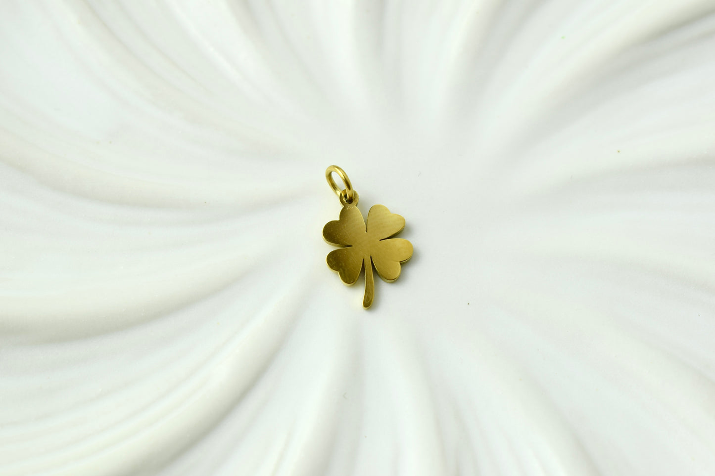 Gold Four Leaf Clover