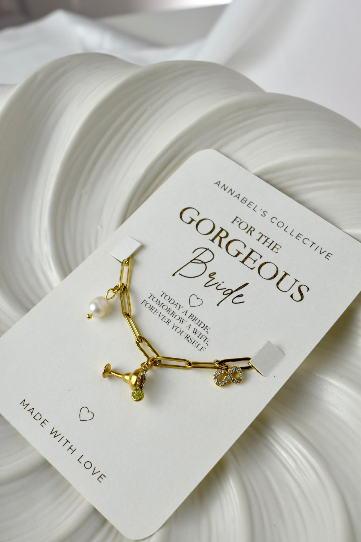 For the Gorgeous Bride Bracelet | Bride Gift