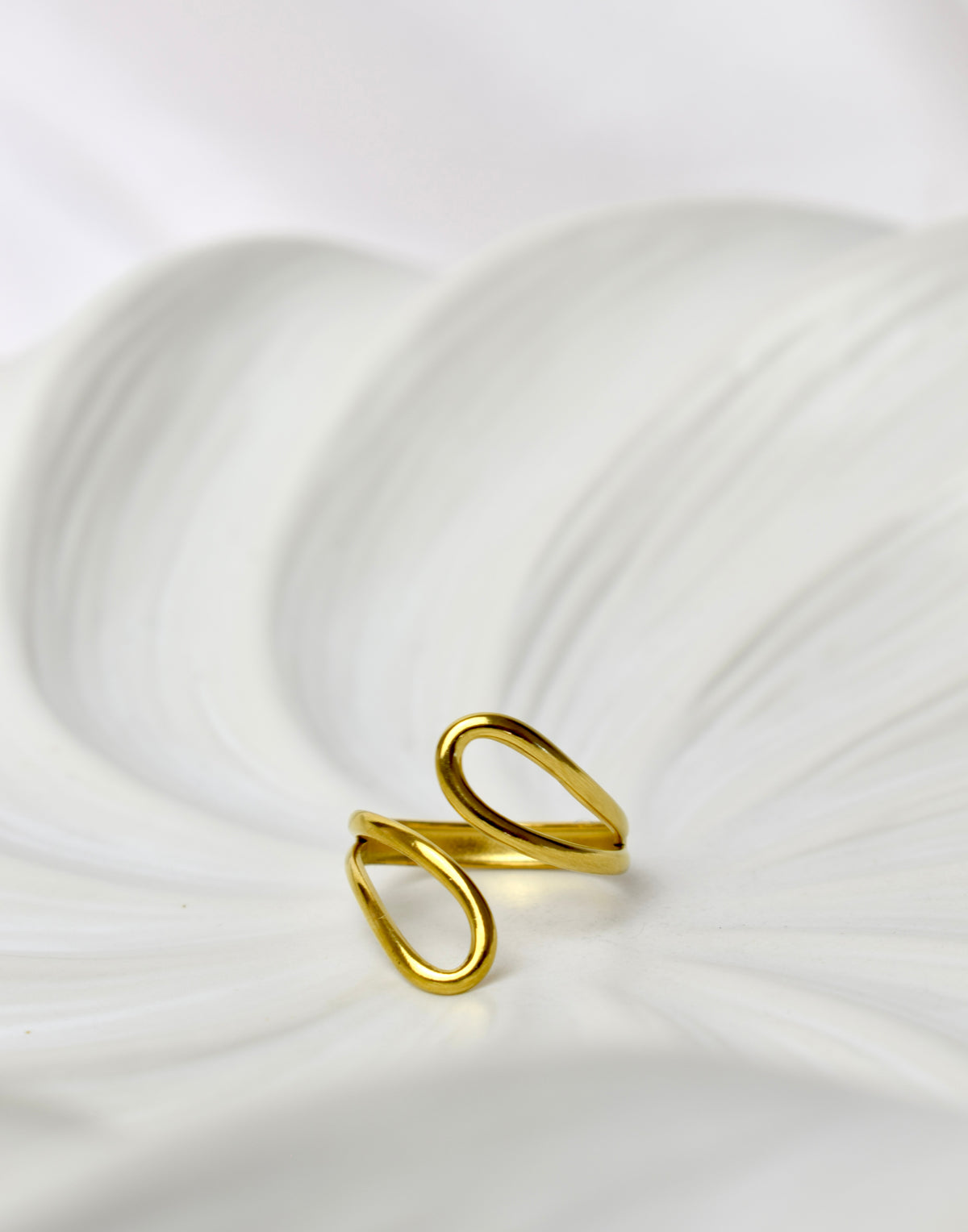 The Ripple Ring Gold