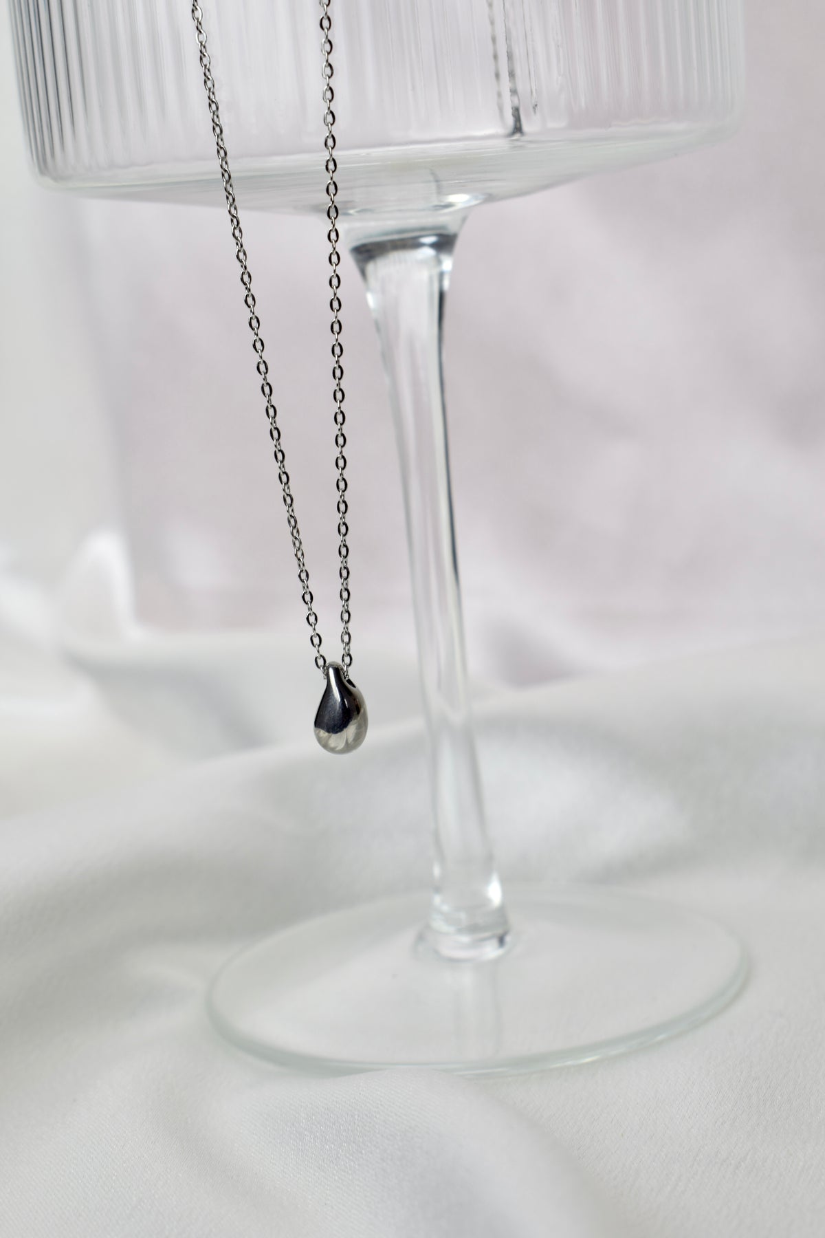 Solara Necklace Silver