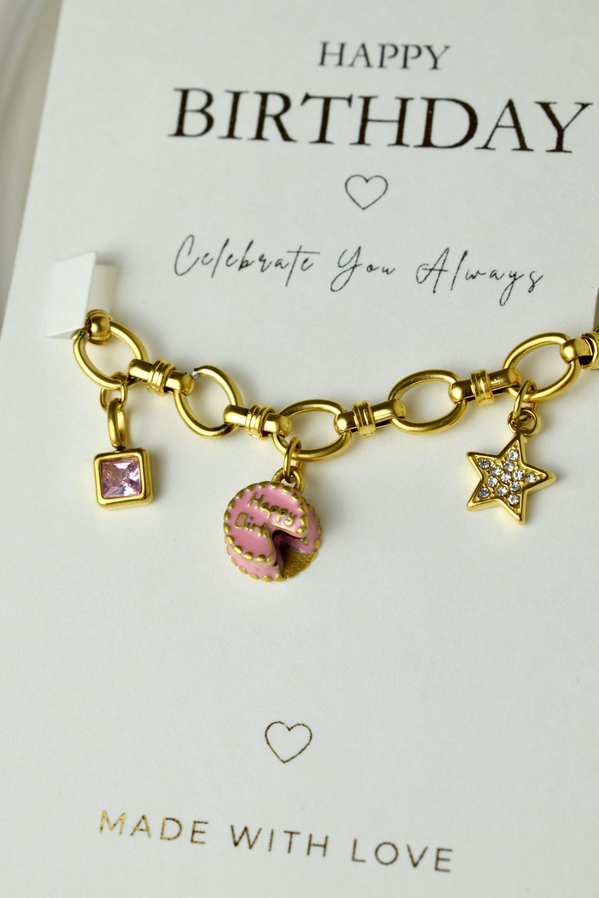 Celebrate You Birthday Bracelet | Birthday Gift