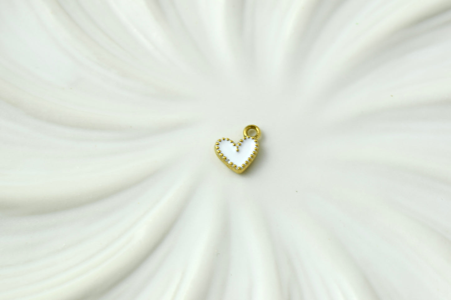 Small Colour Hearts Gold