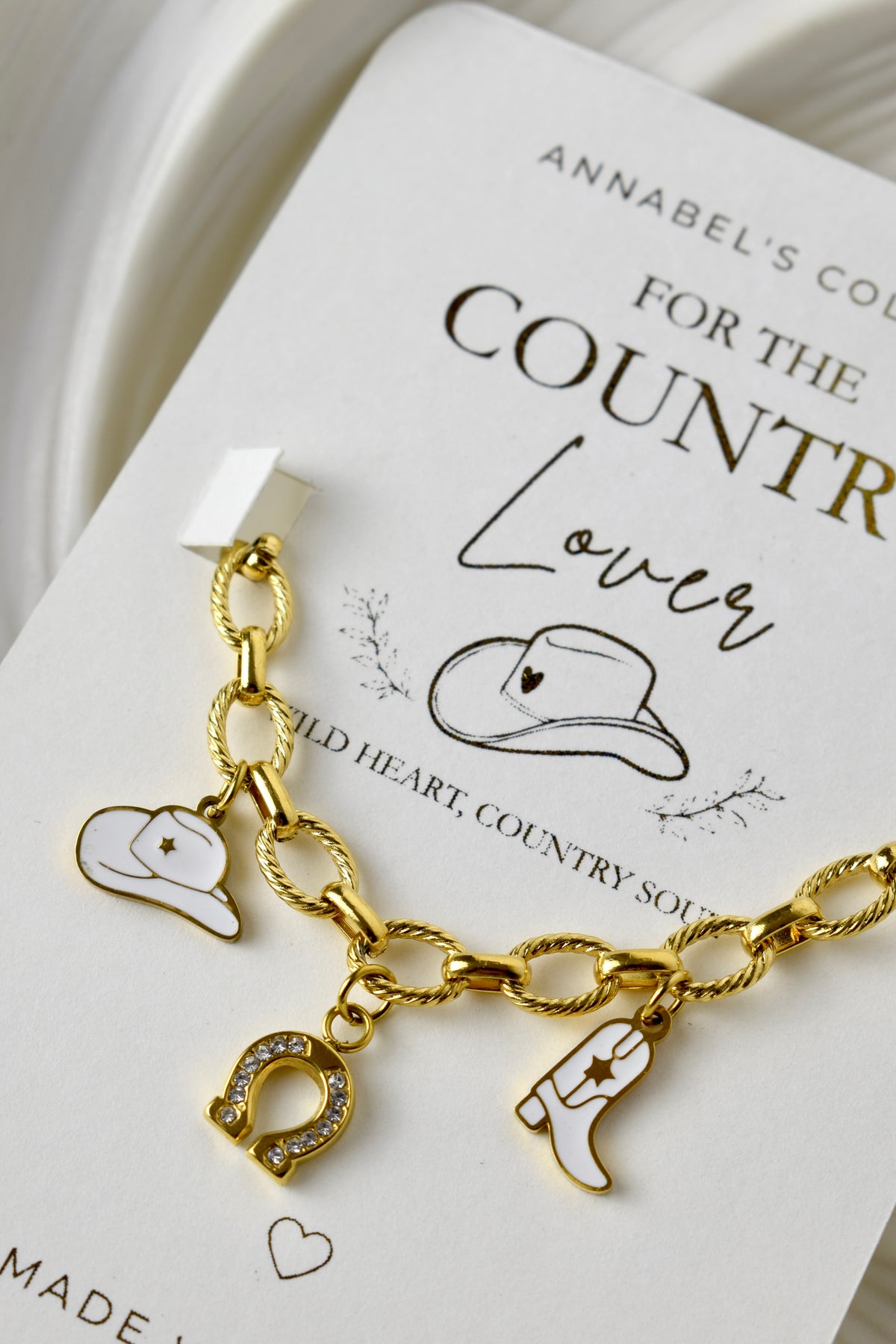 Country Lover Bracelet | Country Lover Gift