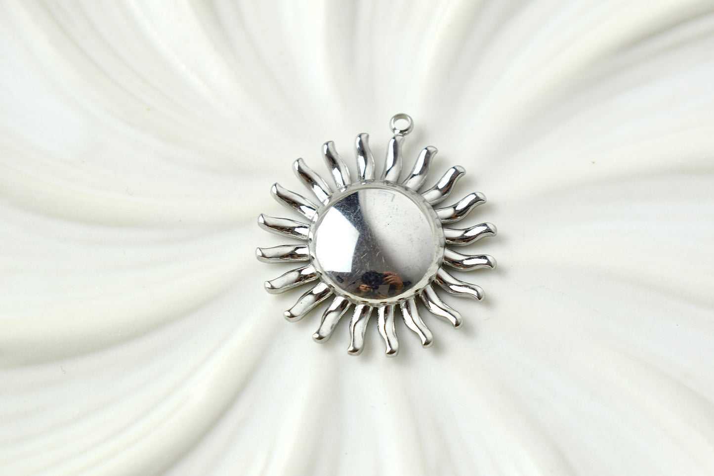 Large Sun Silver