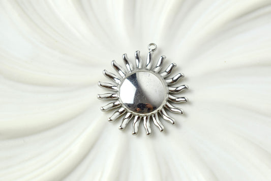 Large Sun Silver