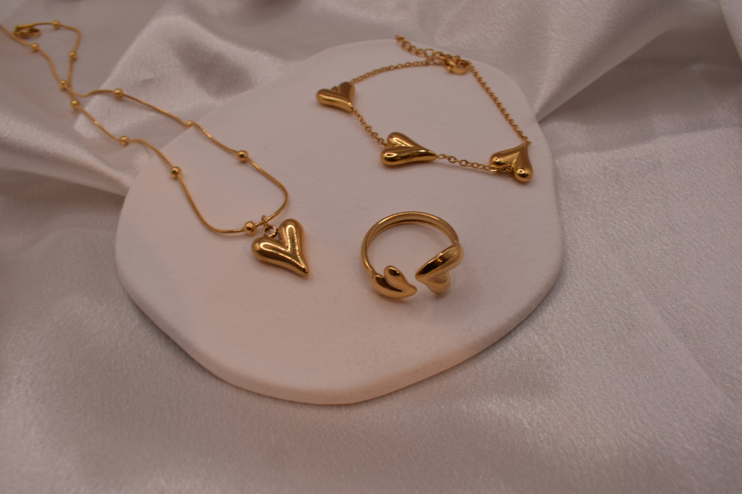 Valentine’s Heart Bundle – Bold Gold 💖