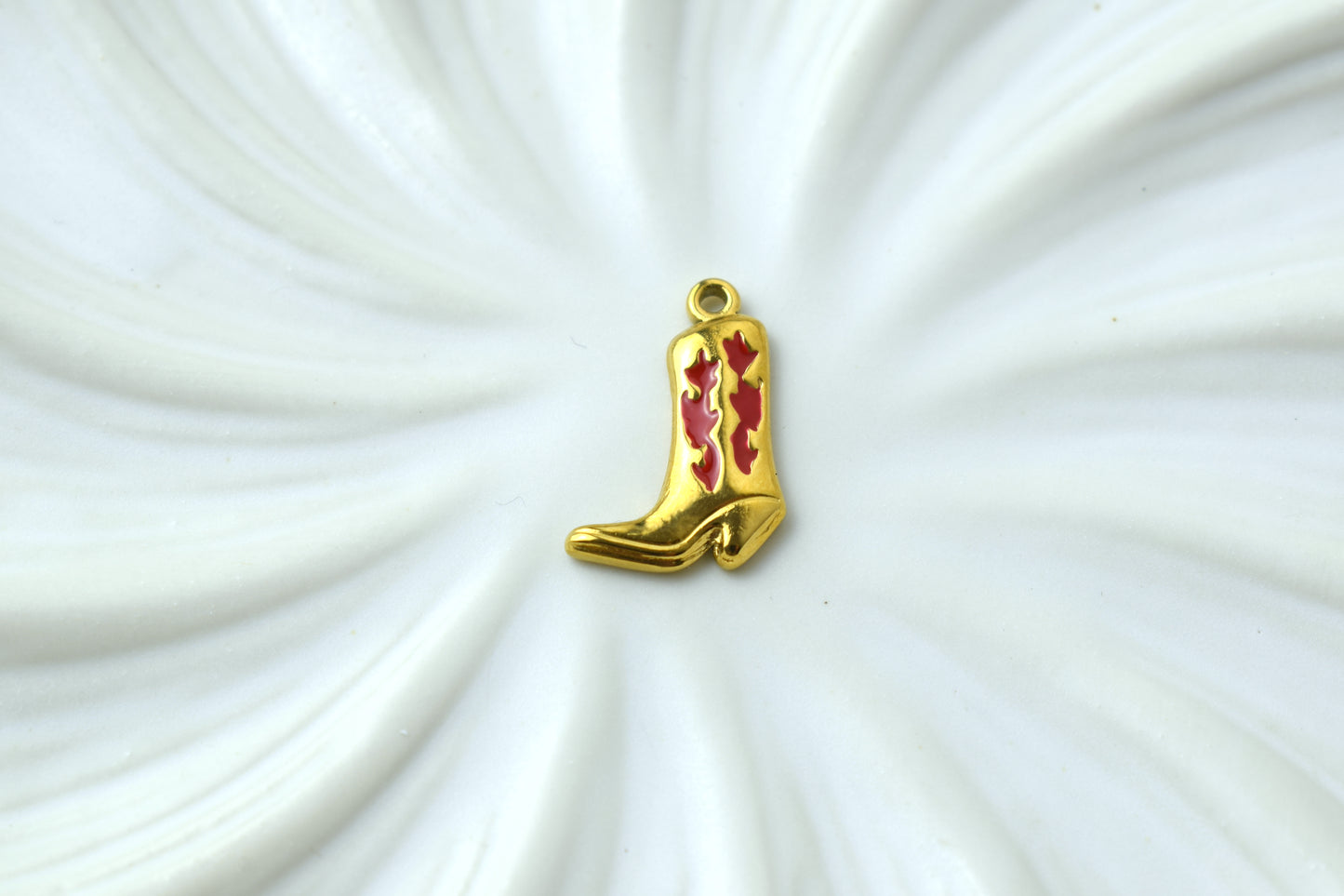 Cowboy Boot Gold