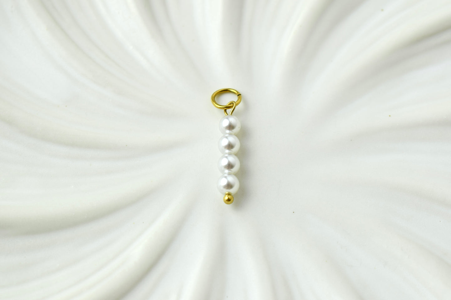 Long Pearls Gold