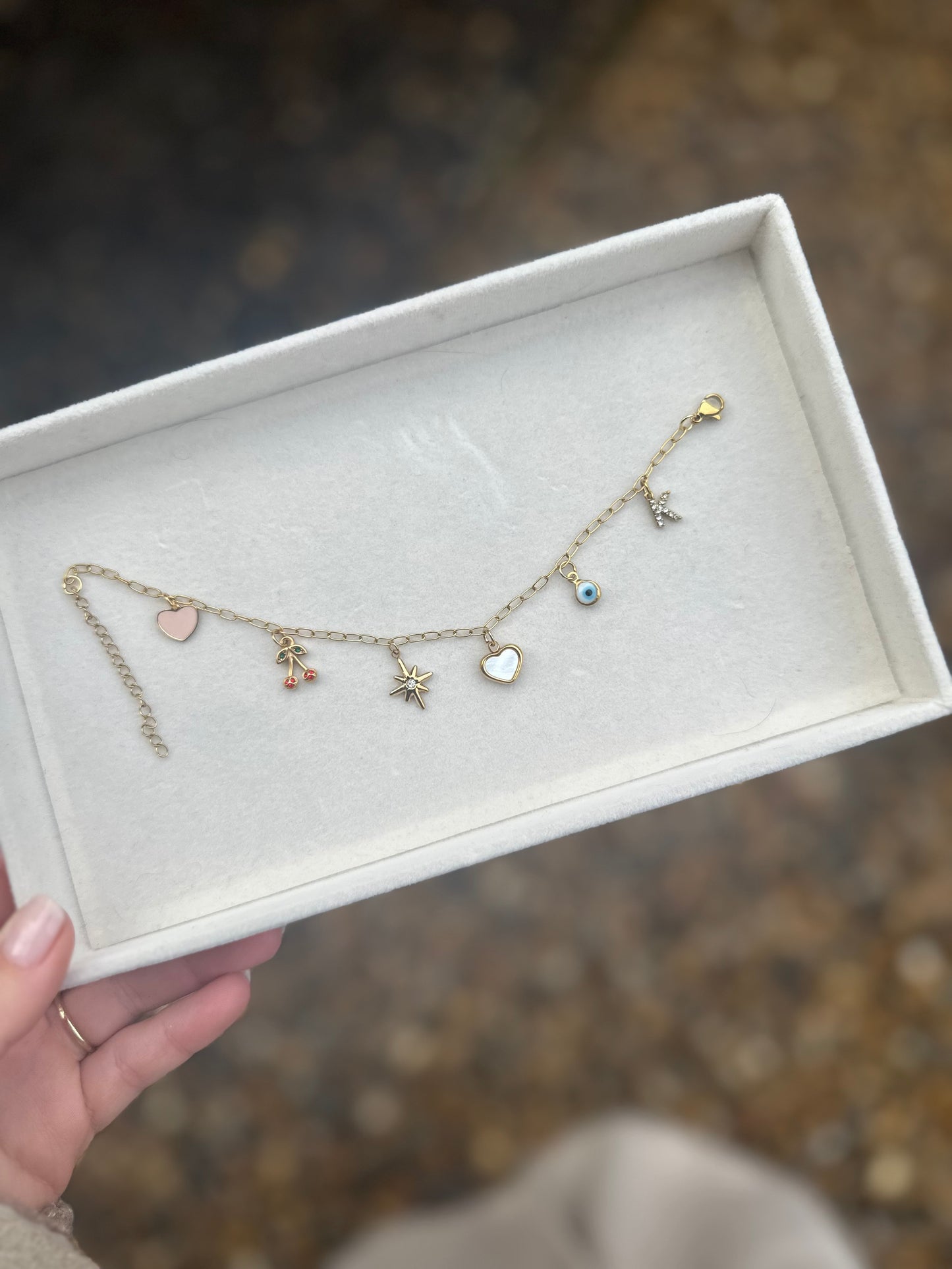 Extra Small Links Bracelet Chain Gold