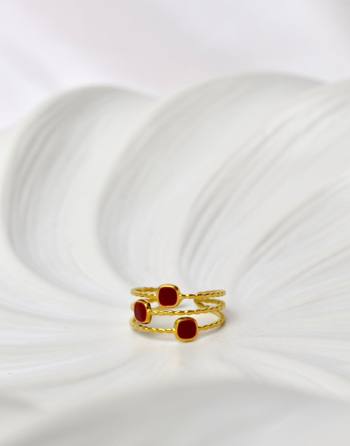 The Crimson Heart Ring