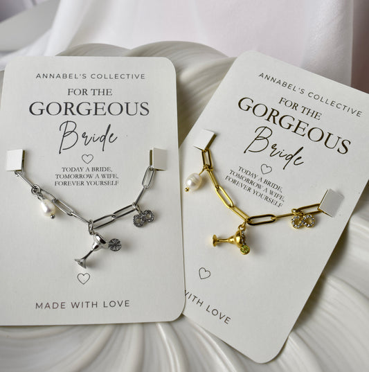 For the Gorgeous Bride Bracelet | Bride Gift
