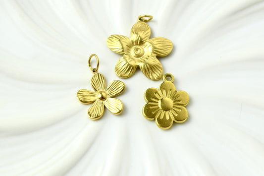 Plain Gold Flower