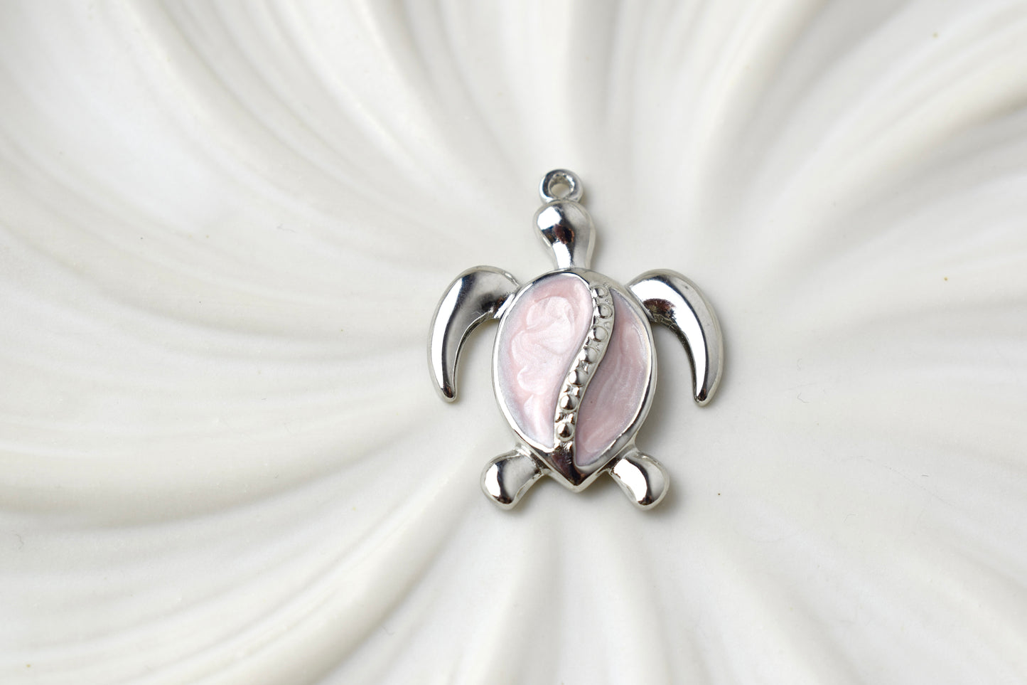 Large Turtle Silver