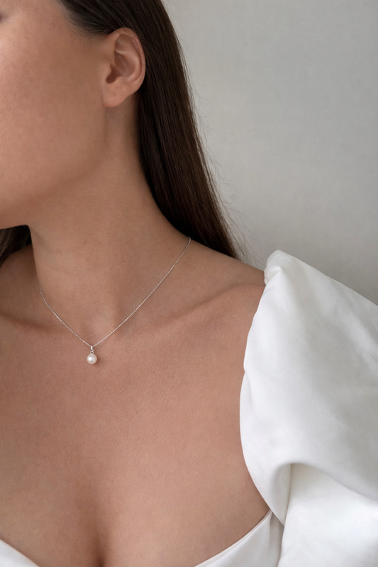 The Elodie Necklace Silver
