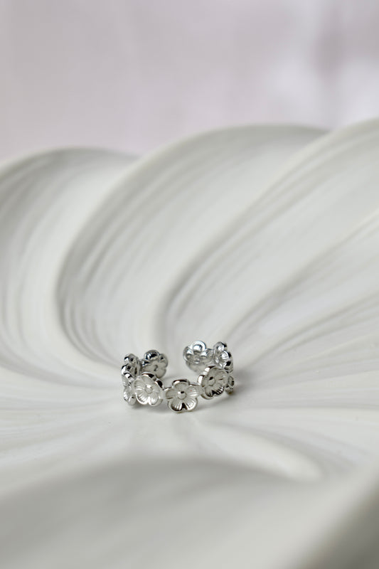 Daisy Ring Silver