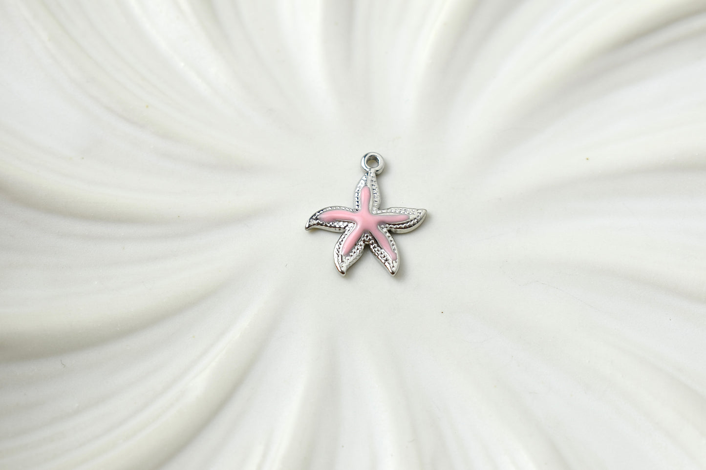 Starfish Coloured Silver
