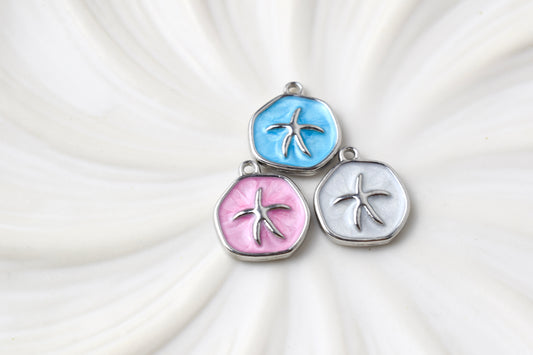 Round Starfish Silver