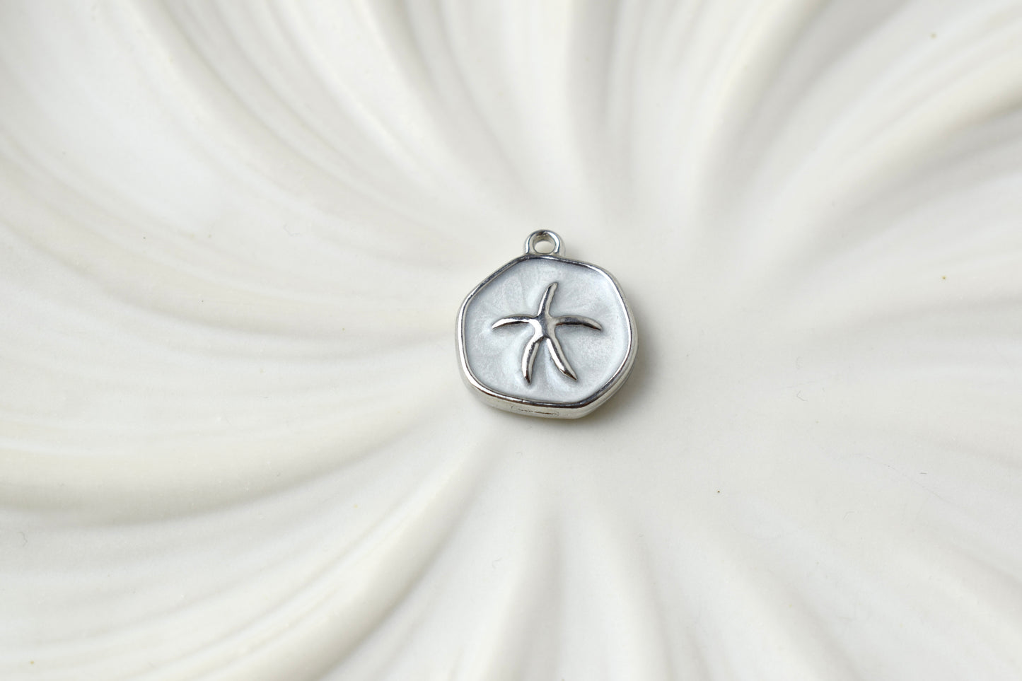 Round Starfish Silver