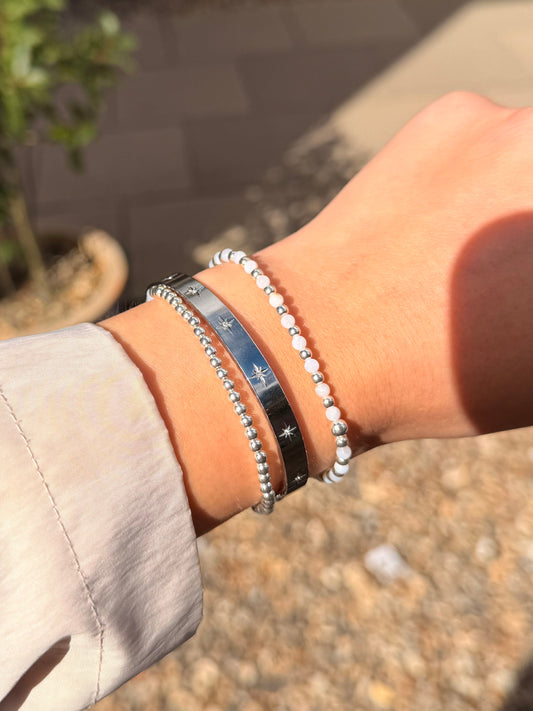 Stella Star Bangle Silver