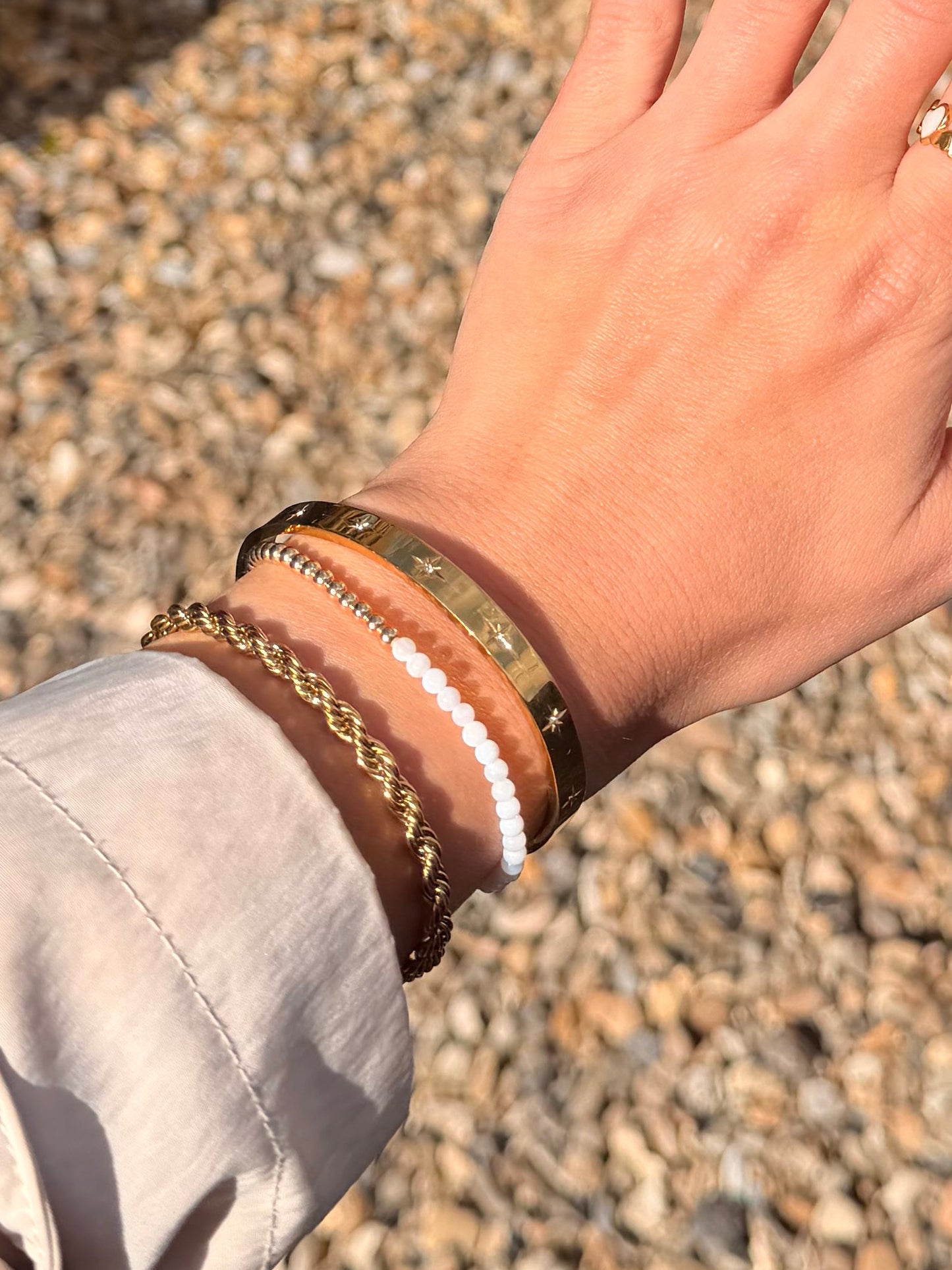 Stella Star Bangle Gold