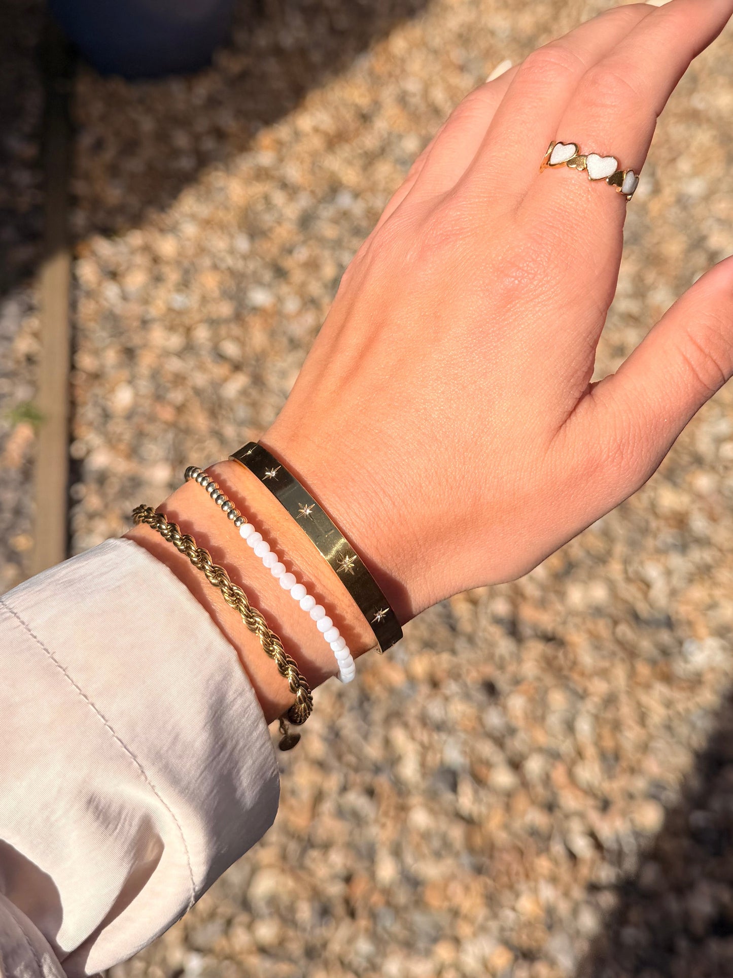 Stella Star Bangle Gold