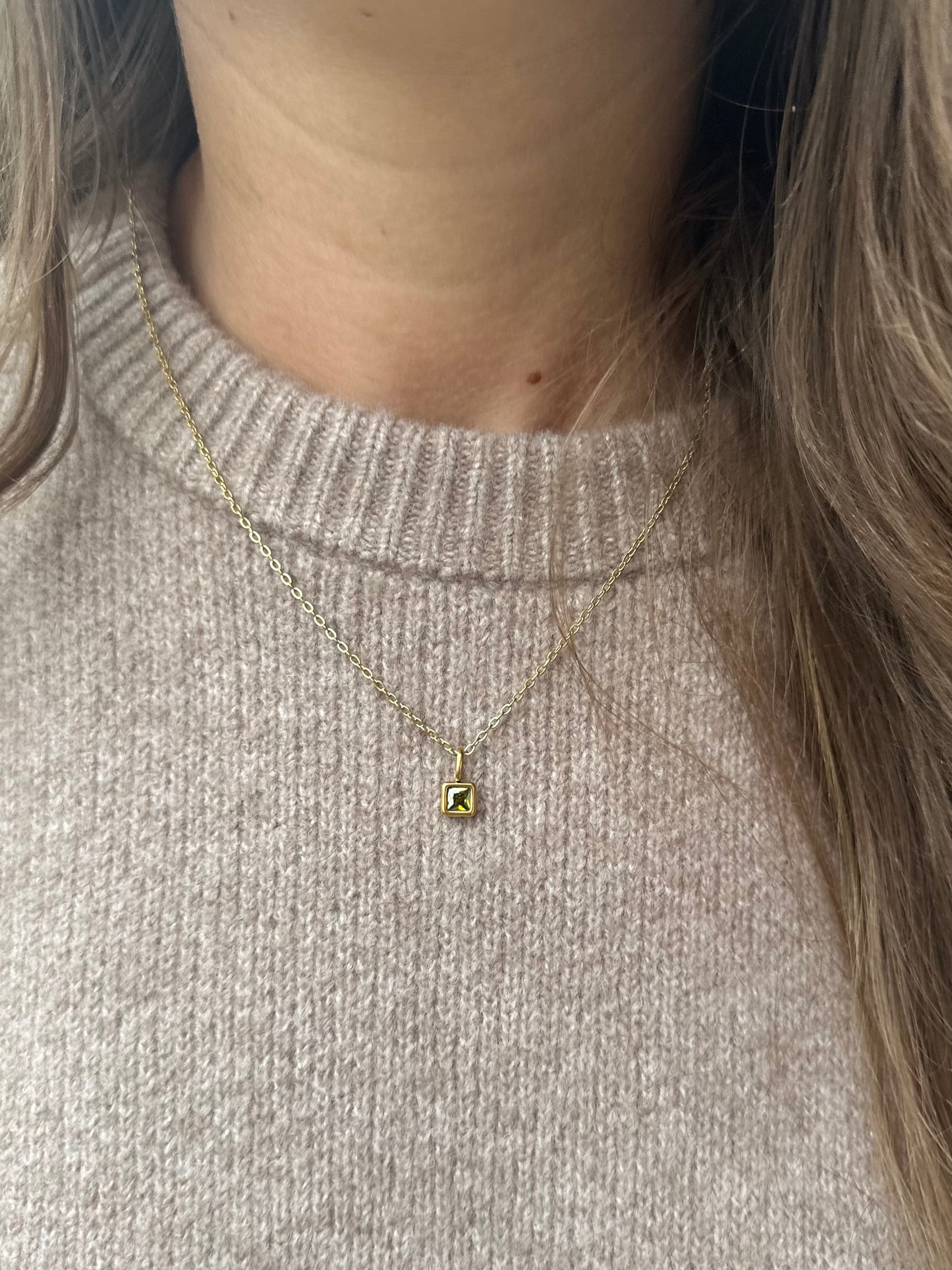 Birthstone Necklace