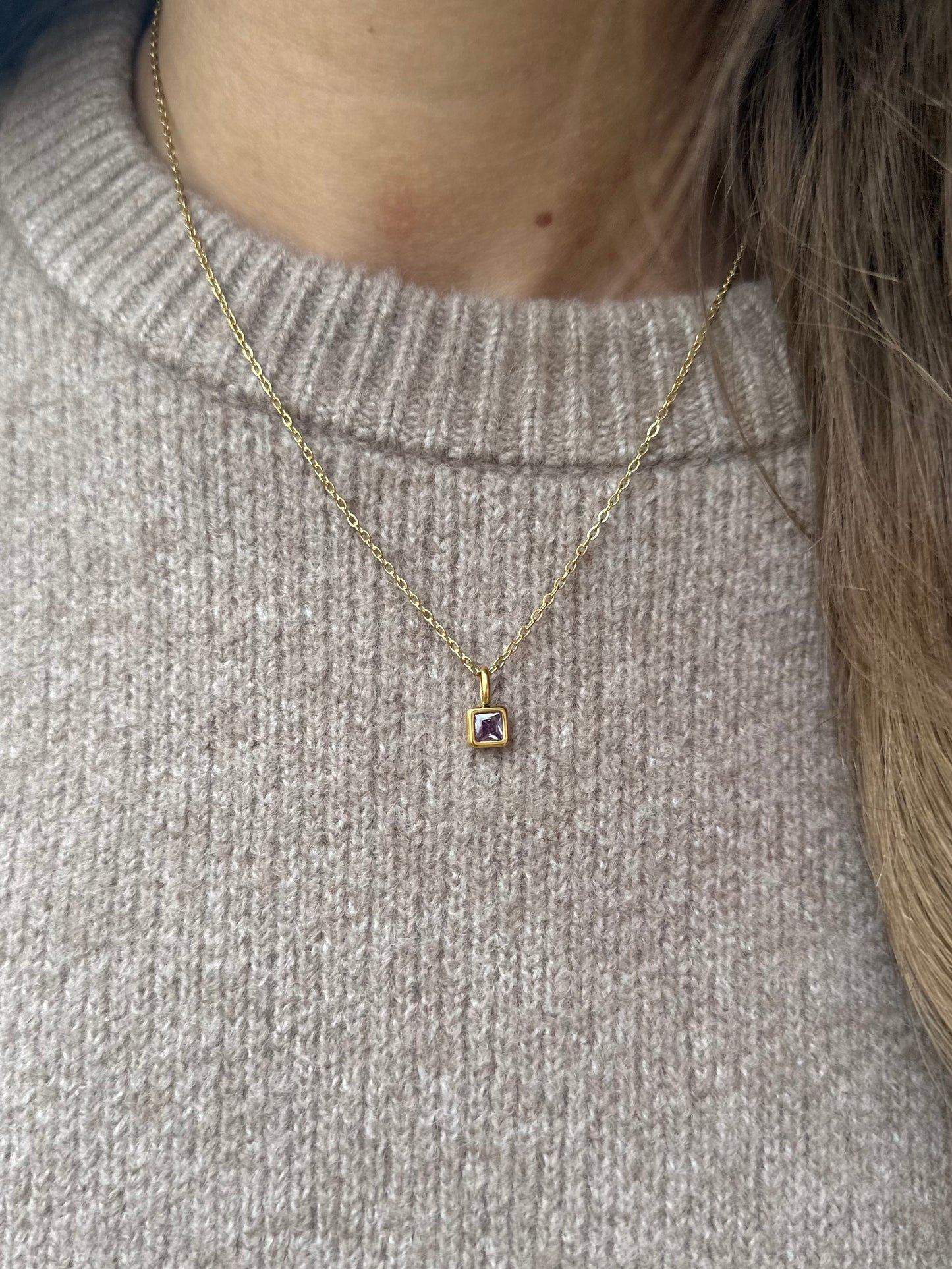 Birthstone Necklace