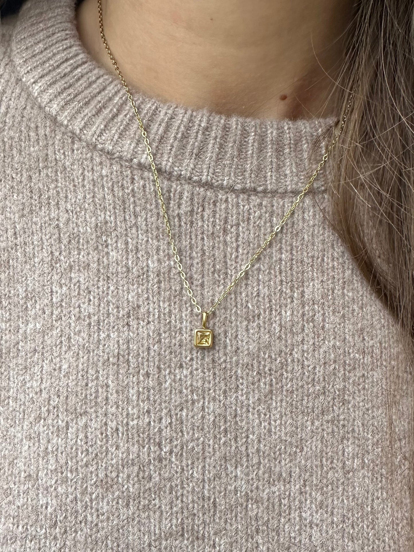 Birthstone Necklace