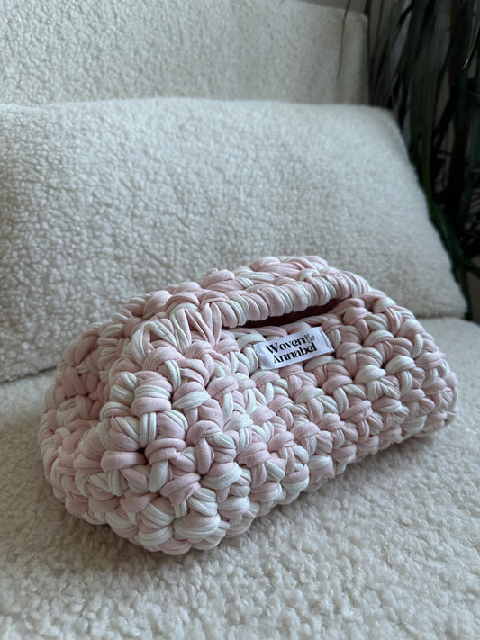 Rose Cloud Clutch Bag