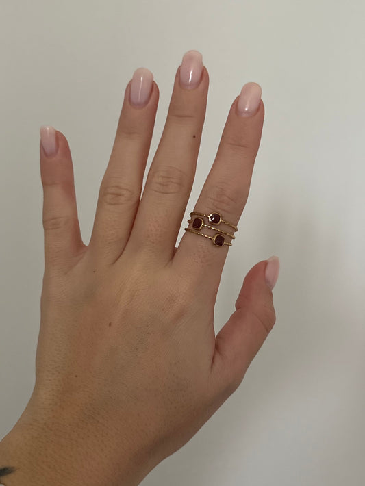 The Crimson Heart Ring