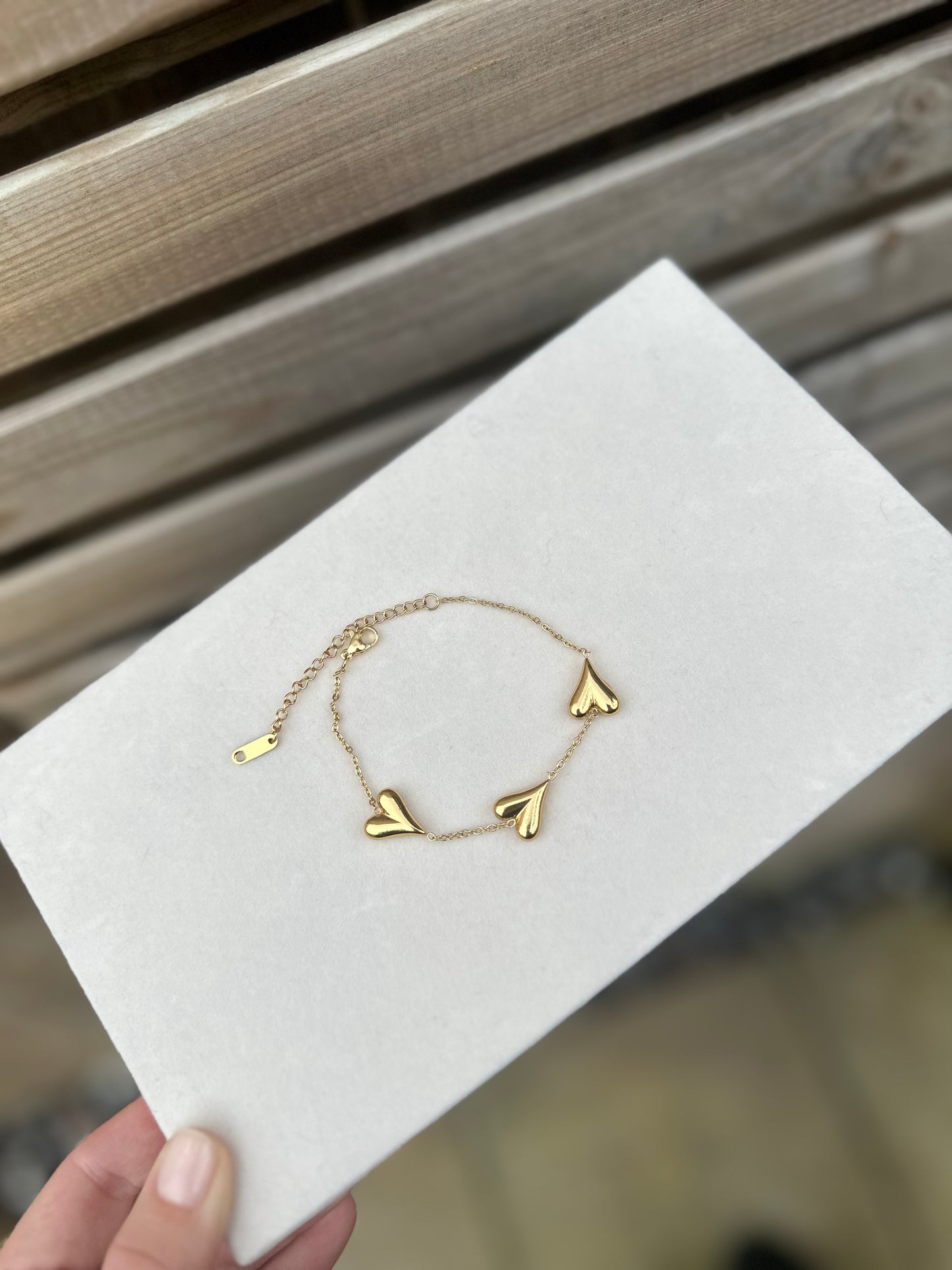 The Triple Heart Bracelet