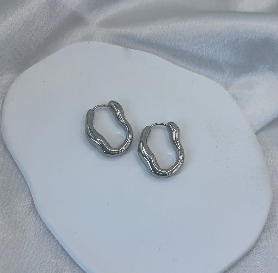 Molton Hoops Silver
