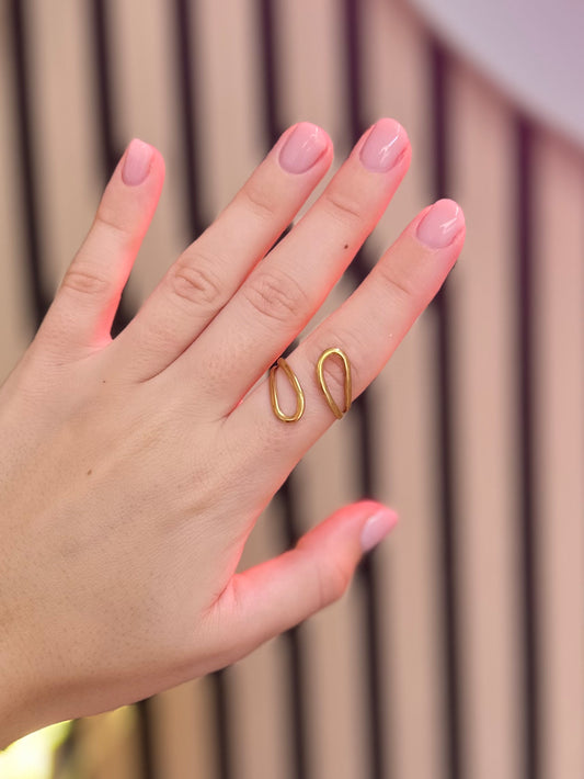The Ripple Ring Gold