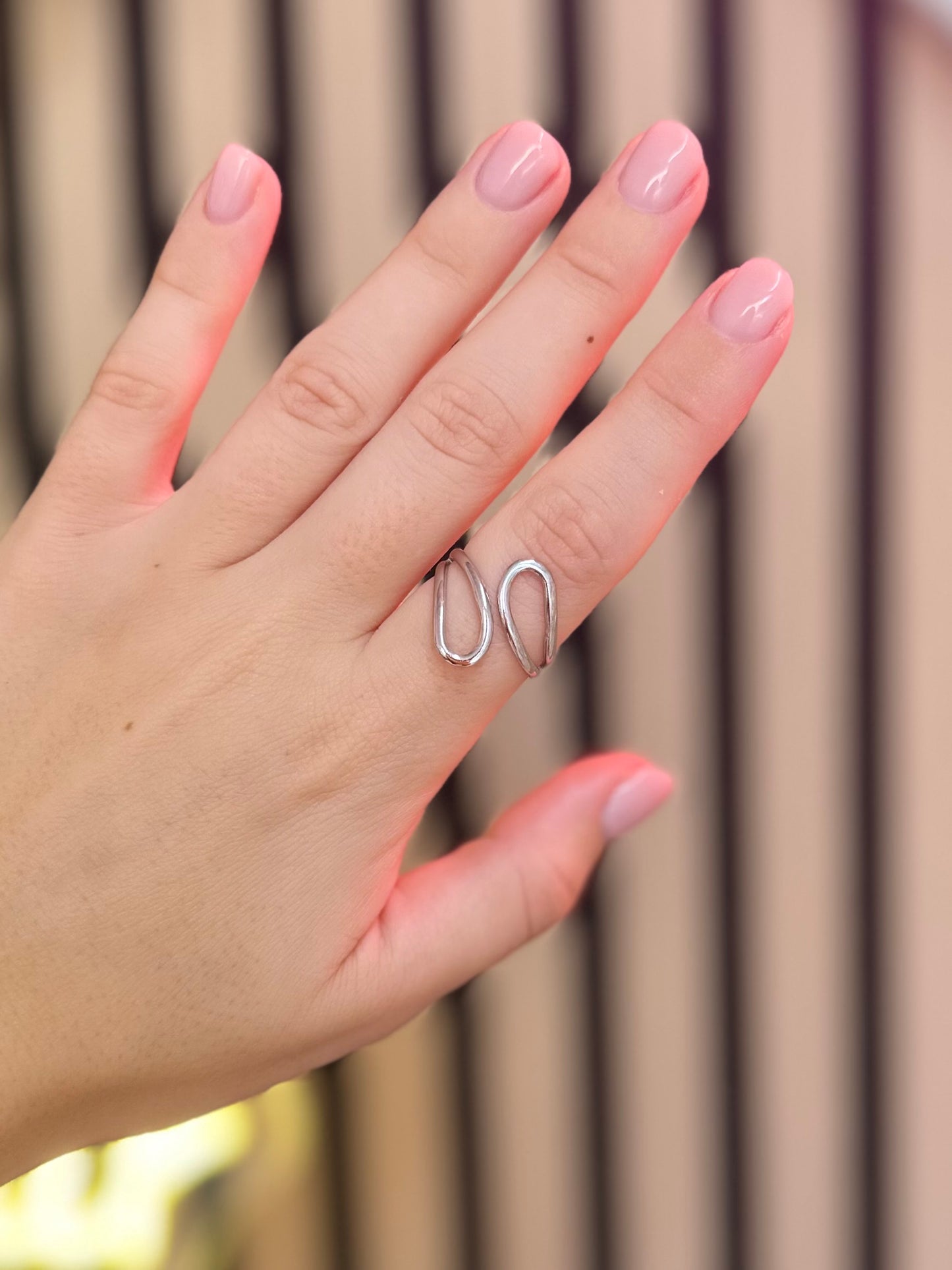 The Ripple Ring Silver