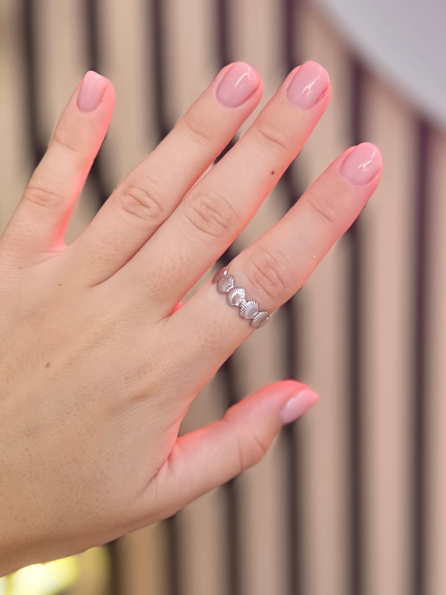 The Seashell Ring Silver